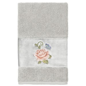Linum Home Textiles 100% Turkish Cotton REBECCA Embellished Towel Set - 1 of 1