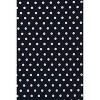 Rekucci Women's Ease into Comfort Flared Knit Skirt – Pull-On Style with Seam Detail - Navy White Polka Dot, X-Small - 4 of 4