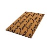 1'4" x 2'4" Love Letter Indoor/Outdoor Coir Doormat Red/Black - Entryways: PVC Backed, Shake Clean, Medium Pile - 2 of 4