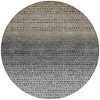 Taupe And Gray Abstract Washable Indoor Outdoor Area Rug - 4 of 4