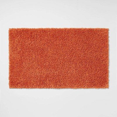 20"x34" Antimicrobial Bath Rug Orange - Threshold™