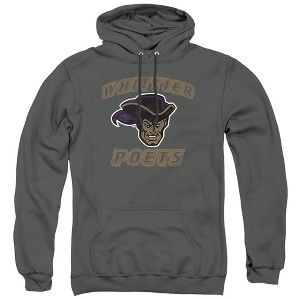 Whittier College Official Whittier Poets Logo Adult Pull-Over Hoodie - 1 of 4