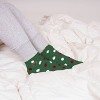 NHL Minnesota Wild Random Dots Fuzzy Socks - 2 of 3