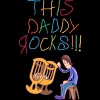 Men's Design By Humans Cute This Daddy Rocks The Baby By walrusindsutries Tank Top - 2 of 2