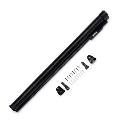 Black Retractable Mesh Safety Gate for Children and Pets