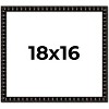 PosterPalooza | 18x16 Bamboo Picture Frame, UV Acrylic, 4 Finishes - Brown, Black, Gold, and Natural - 2 of 4