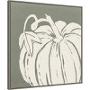 Amanti Art Autumn Tones VII Chalk Green by Anne Tavoletti Canvas Wall Art Print Framed 30-in. x 30-in. - 3 of 4