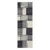 Washable Modern Area Rug, Geometric Rugs for Living Room, Soft Low Pile Non Slip Area Rug for Dining Room, Office - 3 of 4