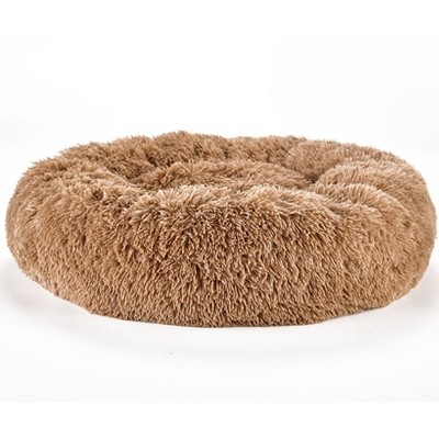The Lakeside Collection Plush Donut Pet Beds