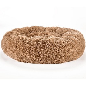 The Lakeside Collection Plush Donut Pet Beds - 1 of 3