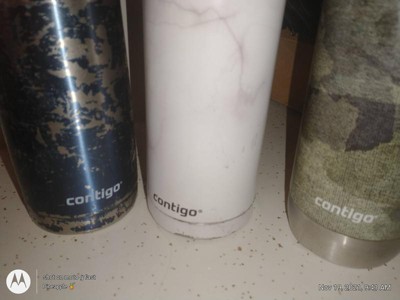 Contigo Huron 2.0 20oz Stainless Steel Travel Mug With Snapseal Lid 2pk  Blue Corn/acid Wash : Target