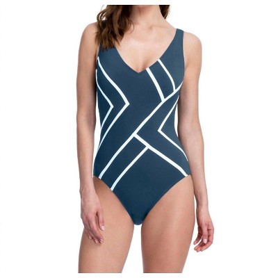 Women's High Back One Piece Swimsuit - Gottex