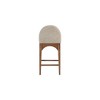 Meridian Furniture,Waldorf Beige Chenille Fabric Stool - 2 of 4
