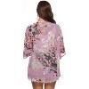 Haute Edition | Women's Lightweight Summer Cardigan Cover Up in Leopard and Floral - 2 of 3