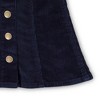 Hope & Henry Girls' A-Line Snap Front Skirt, Kids - image 3 of 4