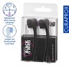 Curaprox BIW Carbon Duo Brush Heads – Sonic Whitening with Activated Carbon, 2 pcs - 3 of 4