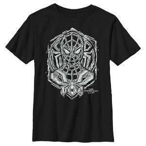 Boy's Marvel Spider-Man: No Way Home White Sketch T-Shirt - 1 of 4