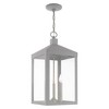 Livex Lighting Nyack 3 - Light Post Light in  Nordic Gray - 3 of 4