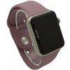 Olivia Pratt Solid Silicone Apple Watch Band Medium to Large Size Wrist M/L only.  Made for 6.5 to 8.5 inch Wrists. - 3 of 4