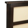 Sapphtopaz Bed Frame with Rattan Headboard Platform Bed Frame with Slats Support, No Box Spring Needed, Beds for Bedroom, Apartment - 2 of 4