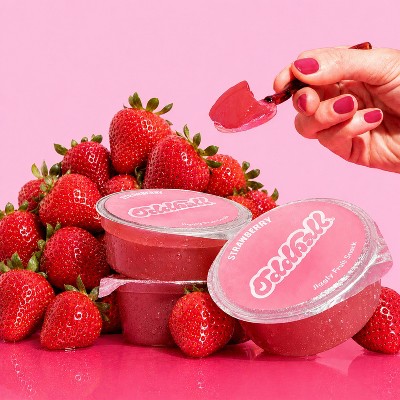 Oddball Strawberry Fruit Cup - 2.5oz/4pk