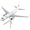 Boeing 737-700 Transport Aircraft "Royal Australian Air Force - A36-001" White & Gray 1/200 Diecast Model Airplane by GeminiJets - 2 of 3