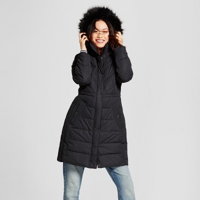 target womens faux fur jacket