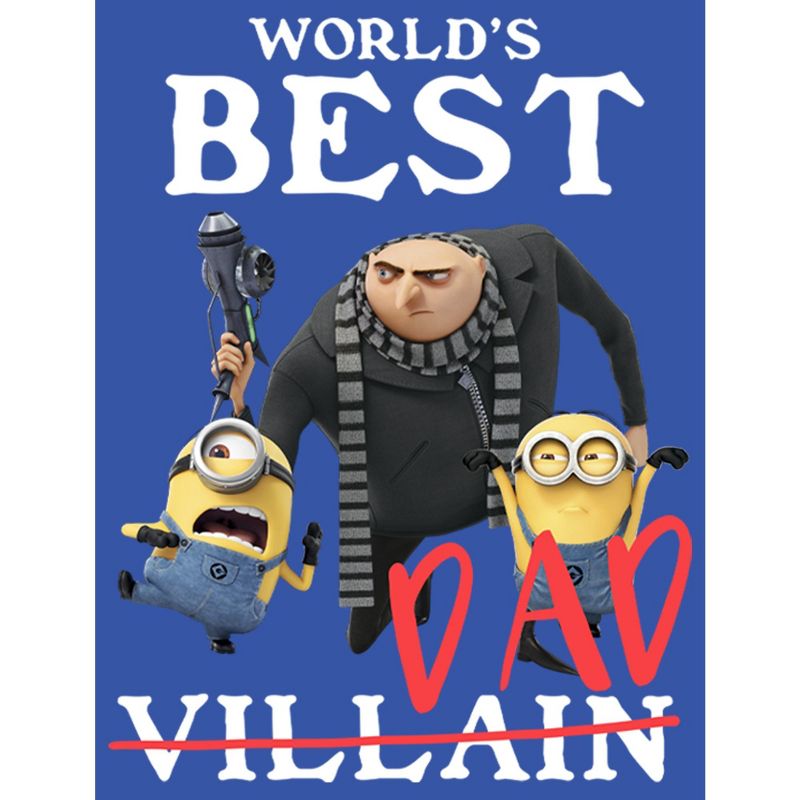 Men's Despicable Me World's Best Dad Gru and Minions Sweatshirt, 2 of 5