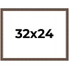 PosterPalooza | Elegant Brown Picture Frame - UV Acrylic, Backing Board, Hanging Hardware Included - 2 of 4