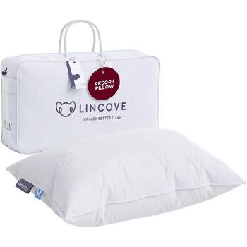 Lincove Down Alternative Bed Pillows - Neck Support for Comfortable Sleep