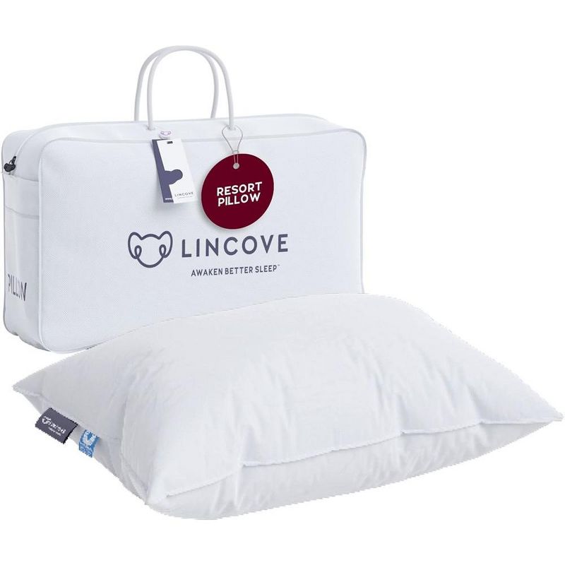 Lincove Down Alternative Bed Pillows - Neck Support for Comfortable Sleep, 1 of 10