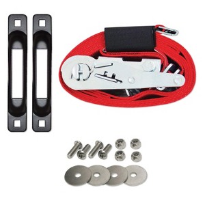 SNAP-LOC E-Track Single Tailgate Strap Tie-Down Anchor Kit with 2 in x 16 ft Ratchet 4,400 lb - 1 of 4