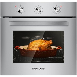 GASLAND 24" 2.3 Cu.f 9 Modes Built-in
 Single Wall Oven with Rotisserie, Stainless Steel - 1 of 4