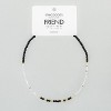 ETHIC GOODS Women's 2mm Morse Code Necklace [FRIEND] - 2 of 4