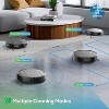 Teendow Robot Vacuum and Mop Combo, App/Alexa, 3000PA Robotic Vacuum with WiFi/Bluetooth, Self-Charging Ideal for Pet Hair, Black - 4 of 4