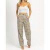 Women's PLAID PLEATED PANTS - SANS SOUCI - 3 of 4