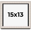 PosterPalooza | Minimalist Shadow Box Silver Picture Frame - UV Acrylic, Backing Board, Hanging Hardware - 2 of 4