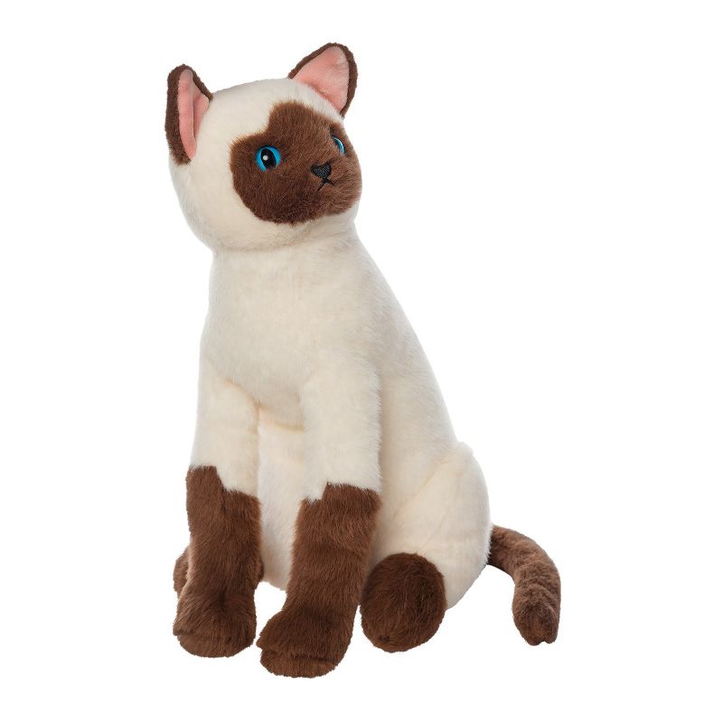Manhattan Toy Imaginaries Siamese Cat 13.5" Children's Picture Book Stuffed Animal Companion, 3 of 10