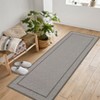 Indoor Rug Washable Living Room Carpet for Indoor Patio Porch Waterproof Easy Cleaning Non Shedding Area Rugs - 3 of 4
