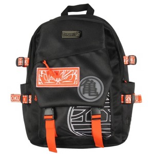 Dragon Ball Z Goku Anime Travel School Backpack With Padded Tech Pocket - 1 of 4