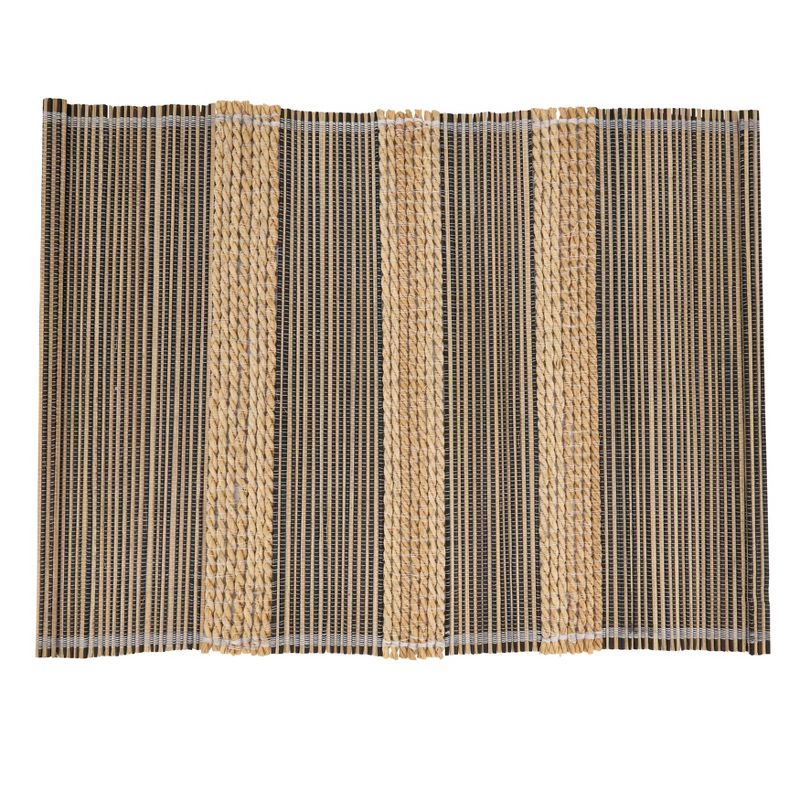 Saro Lifestyle Table Placemats With Striped Design (Set of 4), 2 of 5