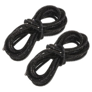 Unique Bargains Bling Rhinestone Replacement Shoe Laces for Sneakers Sweaters 2 Pcs - 1 of 4