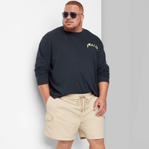 Men's Regular Fit Cargo Shorts - Original Use™ Khaki - 1 of 3