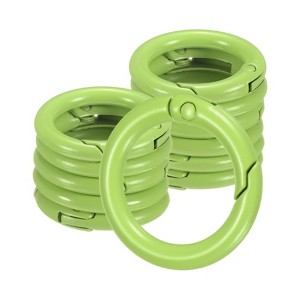 Unique Bargains Metal Spring O Rings Zinc Alloy Durable Multipurpose Lightweight Buckle 5/8 Inch - 1 of 4