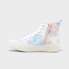 Kids' Tie-Dye High Top Sneakers - art class™ - 2 of 4