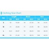 Coolmee Women Winter Midweight Cropped Sweater High Neck Long Sleeve Color Block Pullover Rib Knit Blouse Tops - 4 of 4