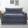 RISOKEYS Convertible Sofa Bed - 3-in-1 Multi-Functional Velvet Couch Pull-Out Bed, Sofa with Adjustable Backrest, Perfet for Living Room - 2 of 4