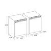 Ca'Lefort 24'' Undercounter Panel Ready Refrigerator - 2 of 4