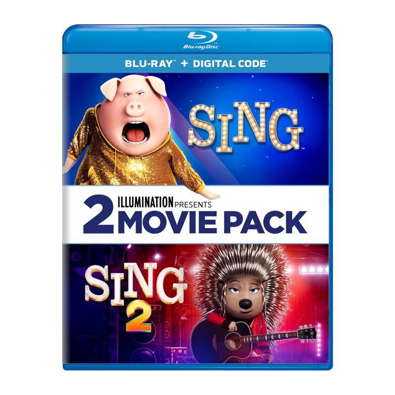 Sing 2-Movie Collection (Blu-ray), 1 of 2