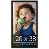 PosterPalooza | Classic Modern Black Picture Frame - UV Acrylic, Foam Board Backing, Hanging Hardware - 2 of 4